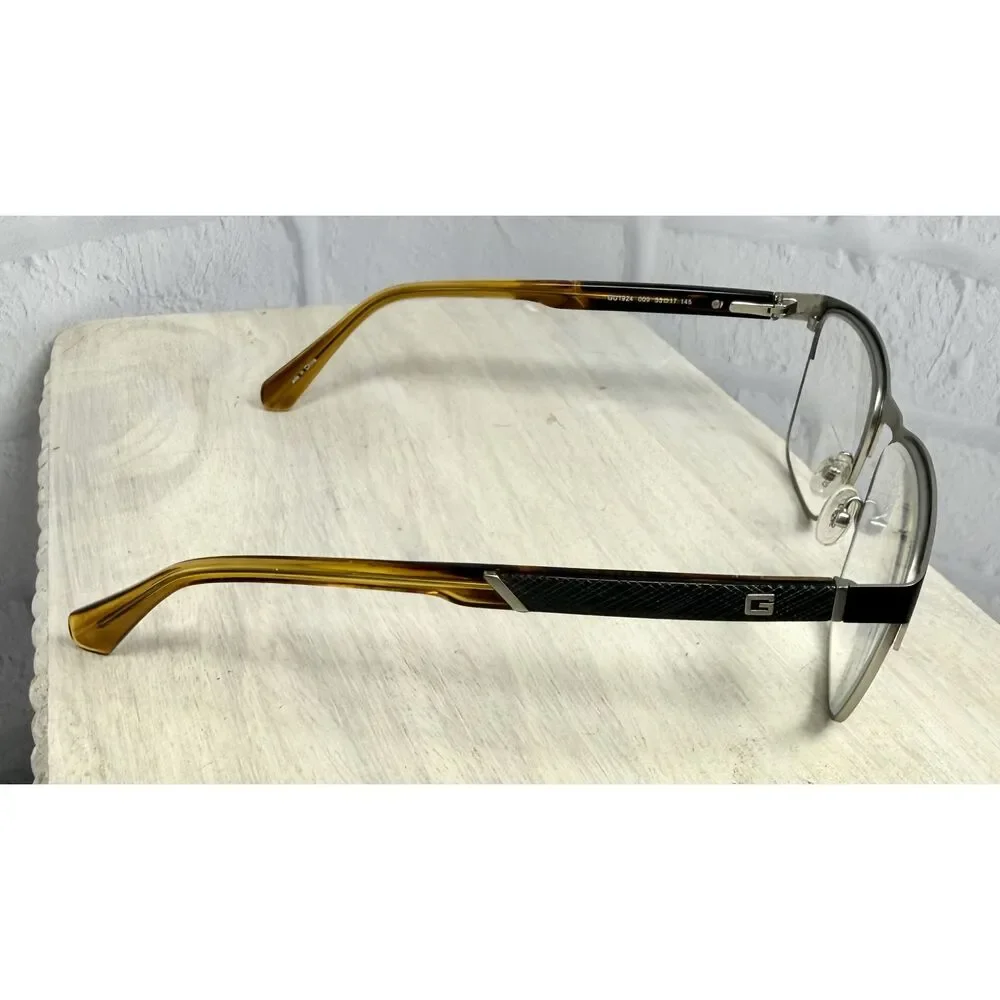 Men's Guess Eyeglass Frames GU1924 009 5517145 Metal / Acrylic - Picture 4 of 7